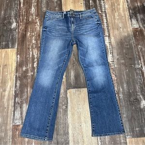 Mossimo women’s curvy bootcut jeans size 14